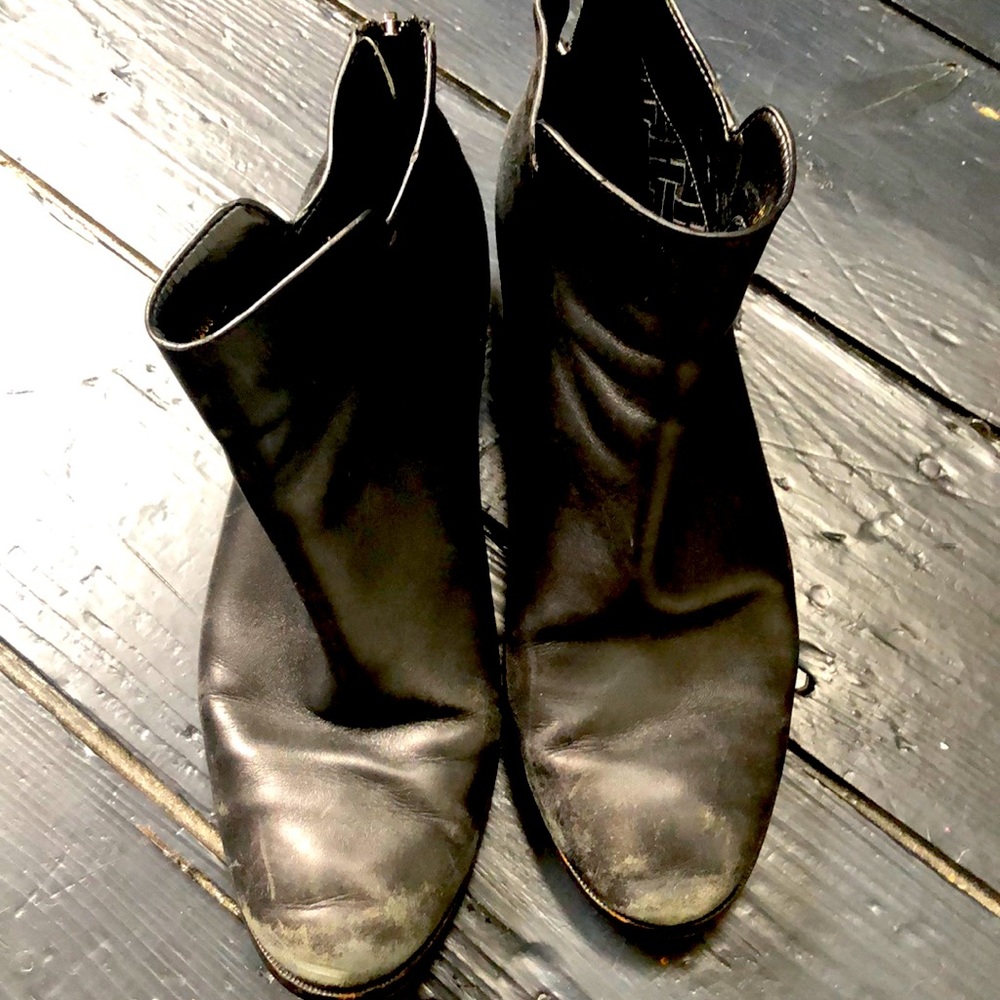 Cole Haan black booties